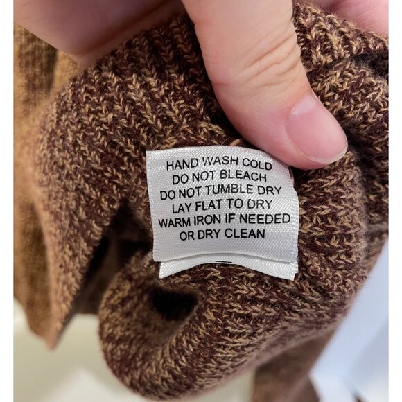 True Measure‎ of a Man Mens Chunky Knit Cotton Sweater Size XXL Classic Comfort - Picture 6 of 9